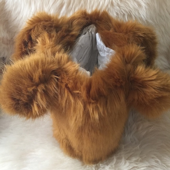 JCREW FAUX FUR HANDBAG - Picture 5 of 9